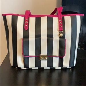 Juicy Couture stripe bag
